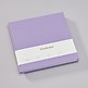 Gästebuch, lilac silk